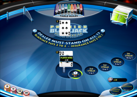 Premier High Streak Blackjack